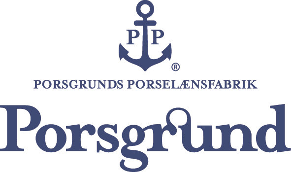Porsgrund Porselænsfabrik Logo, go to https://www.porsgrund.com/porsgrund-storkjokken